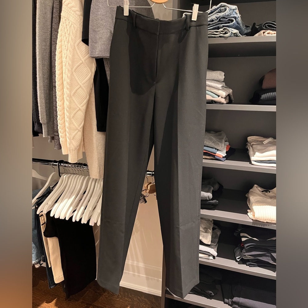 Aritzia Straight Leg Black Trouser